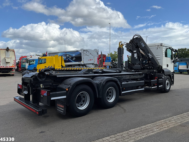 MAN TGS 26.360 6x4 Hiab 12 Tonmeter laadkraan - Φορτηγό φόρτωσης γάντζου, Φορτηγό με γερανό: φωτογραφία 5 MAN TGS 26.360 6x4 Hiab 12 Tonmeter laadkraan - Φορτηγό φόρτωσης γάντζου, Φορτηγό με γερανό: φωτογραφία 5