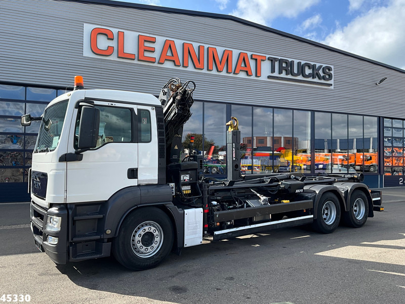 MAN TGS 26.360 6x4 Hiab 12 Tonmeter laadkraan - Φορτηγό φόρτωσης γάντζου, Φορτηγό με γερανό: φωτογραφία 2 MAN TGS 26.360 6x4 Hiab 12 Tonmeter laadkraan - Φορτηγό φόρτωσης γάντζου, Φορτηγό με γερανό: φωτογραφία 2
