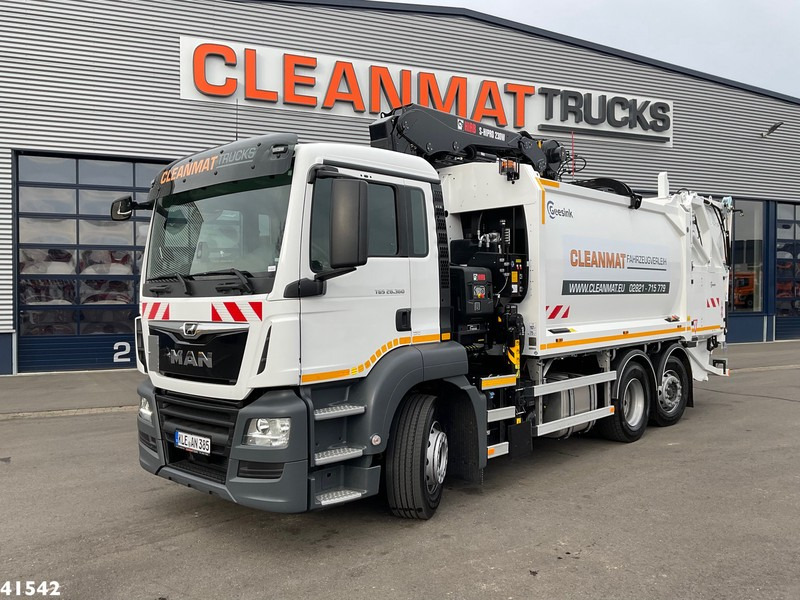 MAN TGS 26.360 Hiab 23 ton/meter laadkraan - Απορριμματοφόρο: φωτογραφία 1 MAN TGS 26.360 Hiab 23 ton/meter laadkraan - Απορριμματοφόρο: φωτογραφία 1