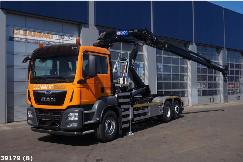 MAN TGS 26.420 HMF 21 Tonmeter laadkraan Just 170.296 km! - Φορτηγό φόρτωσης γάντζου, Φορτηγό με γερανό: φωτογραφία 1 MAN TGS 26.420 HMF 21 Tonmeter laadkraan Just 170.296 km! - Φορτηγό φόρτωσης γάντζου, Φορτηγό με γερανό: φωτογραφία 1