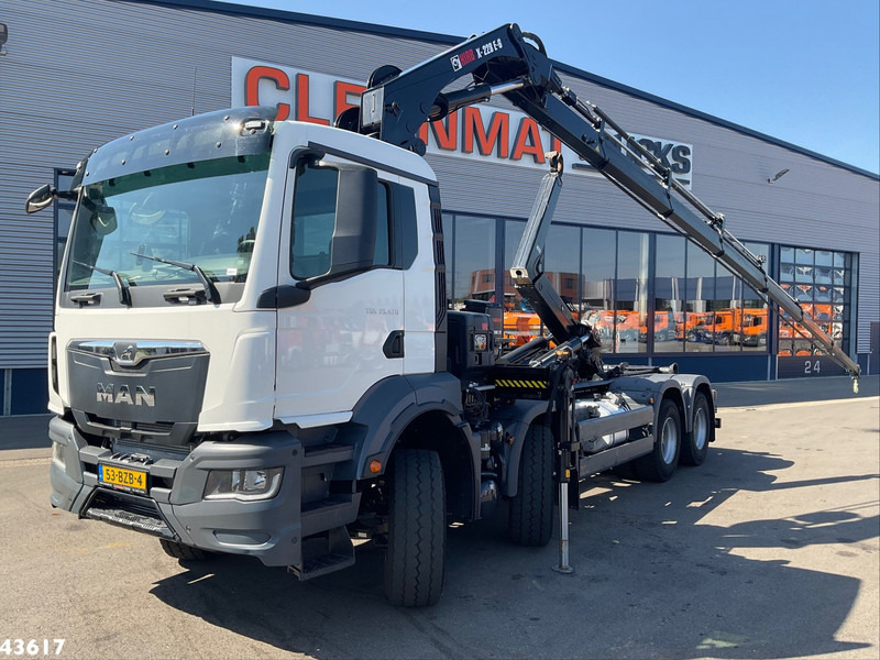 MAN TGS 32.470 8x4 Euro 6 Hiab 22 Tonmeter laadkraan Just 68.765 Km! - Φορτηγό φόρτωσης γάντζου: φωτογραφία 1 MAN TGS 32.470 8x4 Euro 6 Hiab 22 Tonmeter laadkraan Just 68.765 Km! - Φορτηγό φόρτωσης γάντζου: φωτογραφία 1