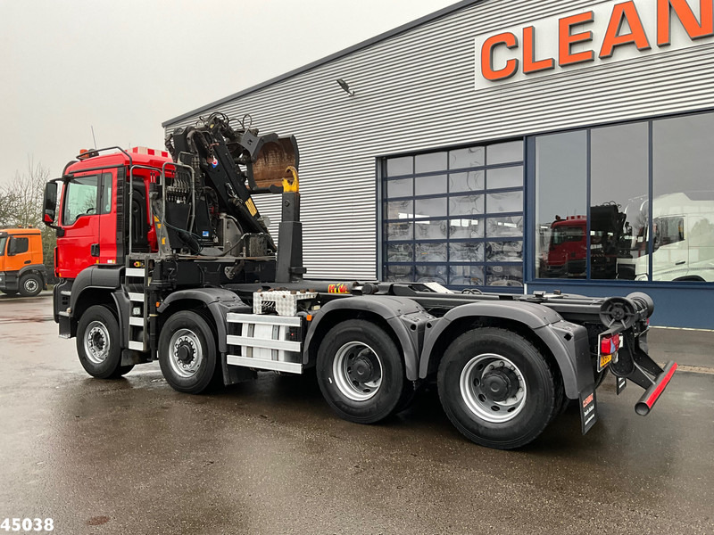 MAN TGS 35.400 8x6 Euro 6 HMF 16 Tonmeter Z-kraan - Φορτηγό φόρτωσης γάντζου, Φορτηγό με γερανό: φωτογραφία 5 MAN TGS 35.400 8x6 Euro 6 HMF 16 Tonmeter Z-kraan - Φορτηγό φόρτωσης γάντζου, Φορτηγό με γερανό: φωτογραφία 5