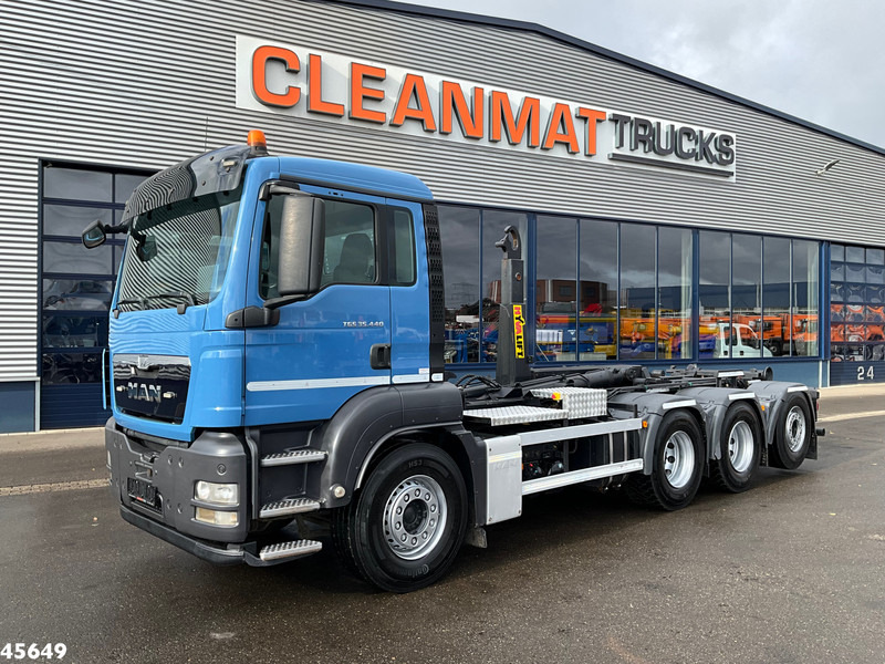 MAN TGS 35.440 8x4 Hyvalift 26 Ton haakarmsysteem - Φορτηγό φόρτωσης γάντζου: φωτογραφία 2 MAN TGS 35.440 8x4 Hyvalift 26 Ton haakarmsysteem - Φορτηγό φόρτωσης γάντζου: φωτογραφία 2
