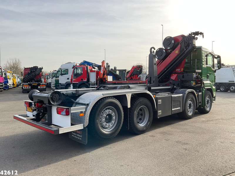 MAN TGS 35.460 8x2 Euro 6 HMF 26 Tonmeter laadkraan - Φορτηγό φόρτωσης γάντζου, Φορτηγό με γερανό: φωτογραφία 5 MAN TGS 35.460 8x2 Euro 6 HMF 26 Tonmeter laadkraan - Φορτηγό φόρτωσης γάντζου, Φορτηγό με γερανό: φωτογραφία 5