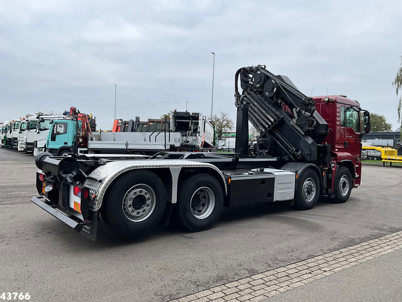 MAN TGS 35.480 8x4H Euro 6 HMF 40 Tonmeter laadkraan + Fly-Jib - Φορτηγό με γερανό: φωτογραφία 4 MAN TGS 35.480 8x4H Euro 6 HMF 40 Tonmeter laadkraan + Fly-Jib - Φορτηγό με γερανό: φωτογραφία 4