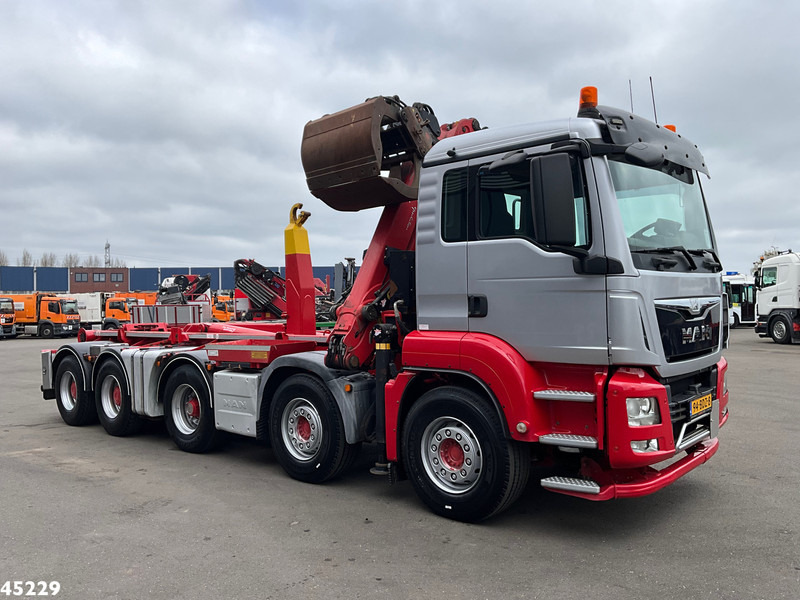 MAN TGS 41.440 10x4 Euro 6 Palfinger 17 Tonmeter Z-kraan - Φορτηγό φόρτωσης γάντζου, Φορτηγό με γερανό: φωτογραφία 5 MAN TGS 41.440 10x4 Euro 6 Palfinger 17 Tonmeter Z-kraan - Φορτηγό φόρτωσης γάντζου, Φορτηγό με γερανό: φωτογραφία 5