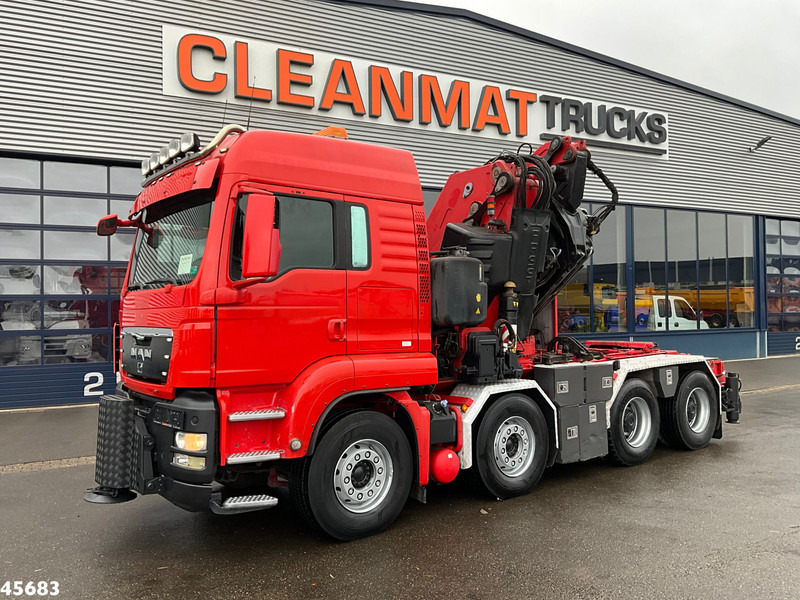 MAN TGS 41.480 8x4 ZF Intarder Fassi 130 Tonmeter laadkraan + Fly-JIb - Φορτηγό με γερανό: φωτογραφία 2 MAN TGS 41.480 8x4 ZF Intarder Fassi 130 Tonmeter laadkraan + Fly-JIb - Φορτηγό με γερανό: φωτογραφία 2