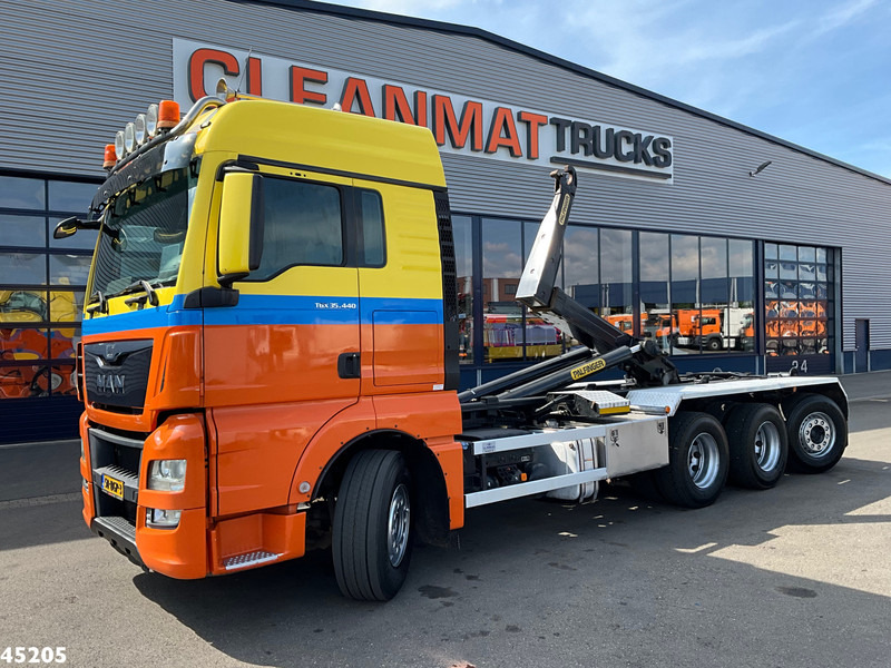 MAN TGX 35.440 Euro 6 8x4 26 Ton haakarmsysteem - Φορτηγό φόρτωσης γάντζου: φωτογραφία 1 MAN TGX 35.440 Euro 6 8x4 26 Ton haakarmsysteem - Φορτηγό φόρτωσης γάντζου: φωτογραφία 1