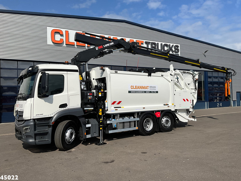 Mercedes-Benz Actros 2536 Zoeller Hiab 23 Tonmeter laadkraan - Απορριμματοφόρο: φωτογραφία 1 Mercedes-Benz Actros 2536 Zoeller Hiab 23 Tonmeter laadkraan - Απορριμματοφόρο: φωτογραφία 1