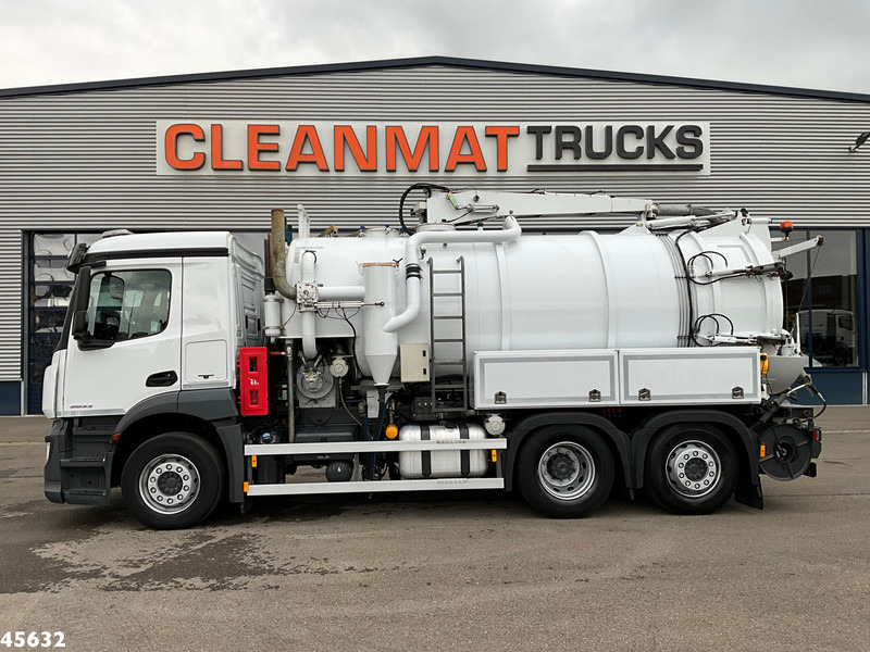 Mercedes-Benz Antos 2833 Euro 6 DHM kolkenzuiger Just 123.687 km! - Όχημα εκκένωσης βόθρων: φωτογραφία 5 Mercedes-Benz Antos 2833 Euro 6 DHM kolkenzuiger Just 123.687 km! - Όχημα εκκένωσης βόθρων: φωτογραφία 5