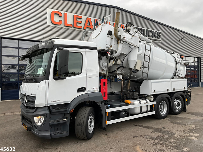 Mercedes-Benz Antos 2833 Euro 6 DHM kolkenzuiger Just 123.687 km! - Όχημα εκκένωσης βόθρων: φωτογραφία 3 Mercedes-Benz Antos 2833 Euro 6 DHM kolkenzuiger Just 123.687 km! - Όχημα εκκένωσης βόθρων: φωτογραφία 3