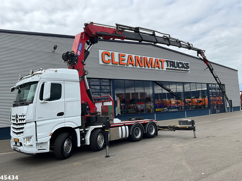 Mercedes-Benz Arocs 3251 8x4 Euro 6 Retarder HMF 85 Tonmeter laadkraan Fly-Jib - Τράκτορας: φωτογραφία 1 Mercedes-Benz Arocs 3251 8x4 Euro 6 Retarder HMF 85 Tonmeter laadkraan Fly-Jib - Τράκτορας: φωτογραφία 1