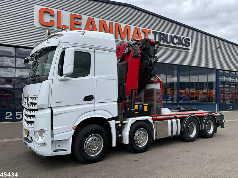 Mercedes-Benz Arocs 3251 8x4 Euro 6 Retarder HMF 85 Tonmeter laadkraan Fly-Jib - Τράκτορας: φωτογραφία 2 Mercedes-Benz Arocs 3251 8x4 Euro 6 Retarder HMF 85 Tonmeter laadkraan Fly-Jib - Τράκτορας: φωτογραφία 2