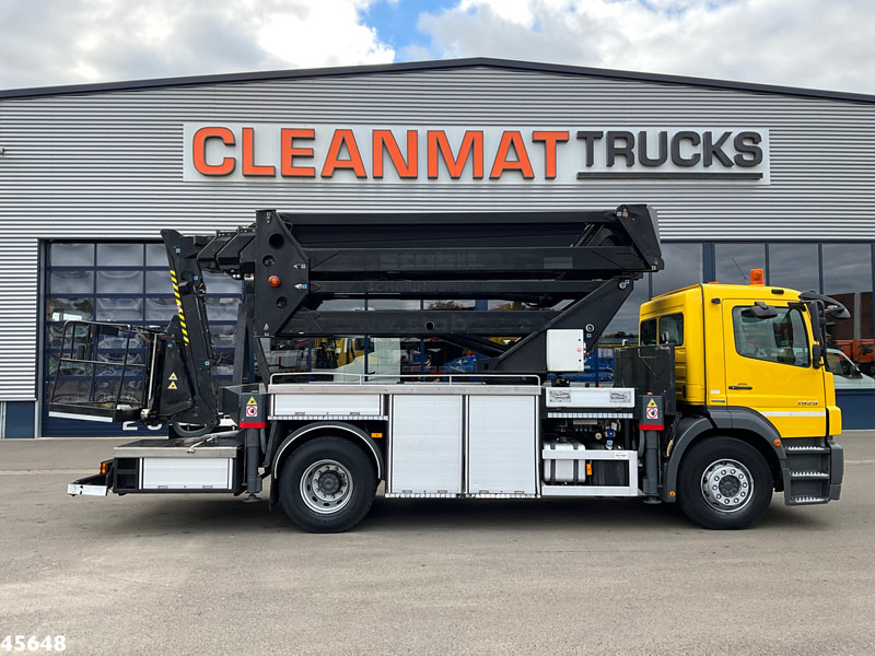 Φορτηγό Mercedes-Benz Axor 1828 GSR 32 Meter hoogwerker met Jib: φωτογραφία 9