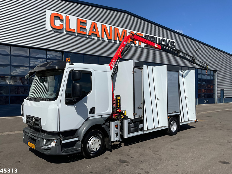 Renault D 220 Euro 6 Fassi 2,3 Tonmeter laadkraan Just 153.536 km! - Φορτηγό με γερανό: φωτογραφία 1 Renault D 220 Euro 6 Fassi 2,3 Tonmeter laadkraan Just 153.536 km! - Φορτηγό με γερανό: φωτογραφία 1