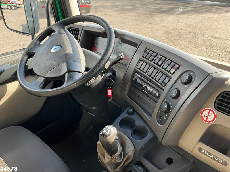 Φορτηγό ανατρεπόμενο, Φορτηγό με γερανό Renault Midlum 300.12 Manual Hiab 8 Tonmeter laadkraan Just 81.549 km!: φωτογραφία 16