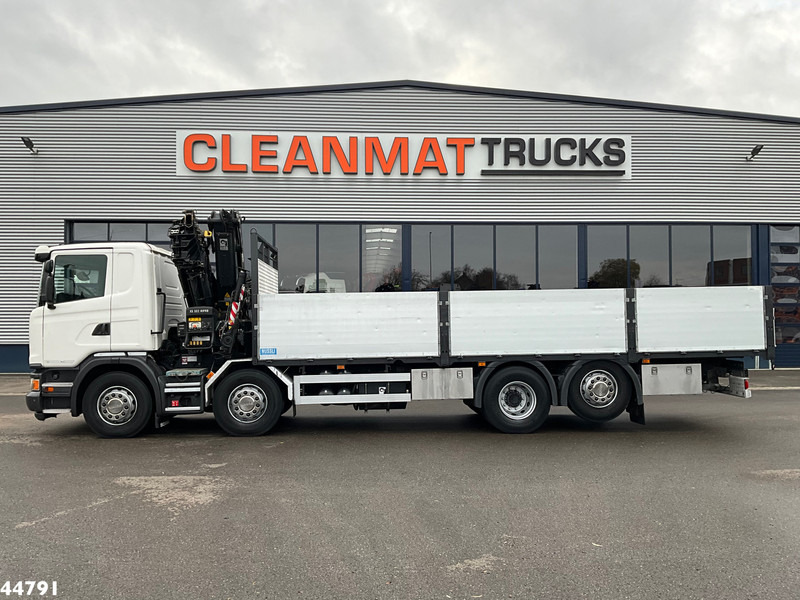 Scania G 450 8x2 Euro 6 Hiab 32 Tonmeter laadkraan Just 114.221 km! - Φορτηγό με γερανό: φωτογραφία 3 Scania G 450 8x2 Euro 6 Hiab 32 Tonmeter laadkraan Just 114.221 km! - Φορτηγό με γερανό: φωτογραφία 3