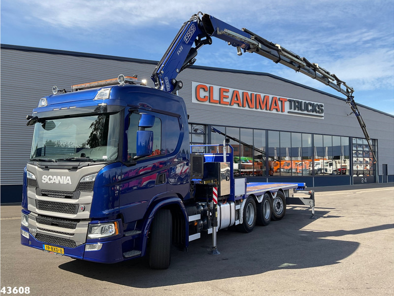 Scania G 450 8x4 Fassi 45 Tonmeter laadkraan + Fly-Jib Just 151.350 km! - Φορτηγό με γερανό: φωτογραφία 1 Scania G 450 8x4 Fassi 45 Tonmeter laadkraan + Fly-Jib Just 151.350 km! - Φορτηγό με γερανό: φωτογραφία 1