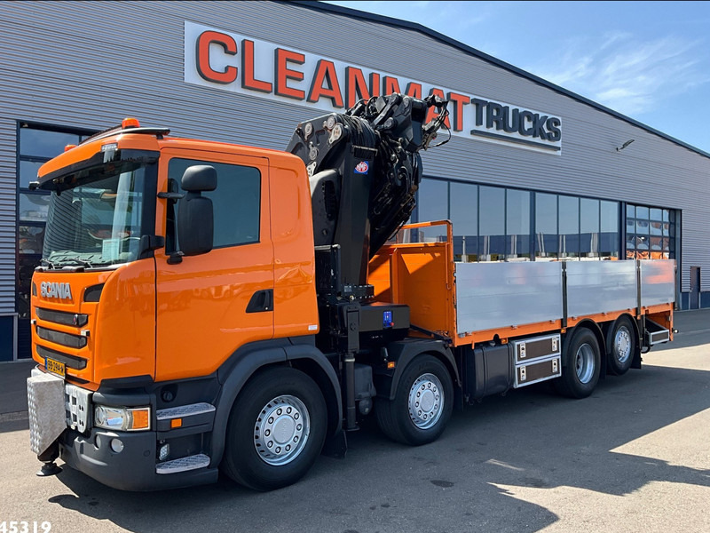 Scania G 450 Euro 6 HMF 60 Tonmeter laadkraan + Fly-Jib - Φορτηγό με γερανό: φωτογραφία 2 Scania G 450 Euro 6 HMF 60 Tonmeter laadkraan + Fly-Jib - Φορτηγό με γερανό: φωτογραφία 2