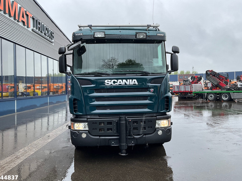 Scania G480 8x4 HMF 60 Tonmeter laadkraan + Fly-jib - Φορτηγό φόρτωσης γάντζου, Φορτηγό με γερανό: φωτογραφία 4 Scania G480 8x4 HMF 60 Tonmeter laadkraan + Fly-jib - Φορτηγό φόρτωσης γάντζου, Φορτηγό με γερανό: φωτογραφία 4