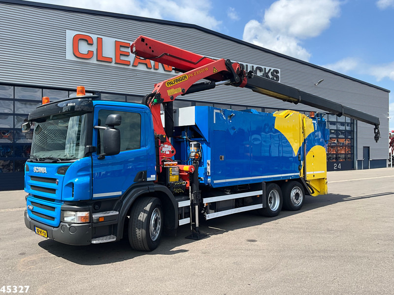 Scania P 280 Geesink / VSA Palfinger 23 Tonmeter laadkraan - Απορριμματοφόρο: φωτογραφία 1 Scania P 280 Geesink / VSA Palfinger 23 Tonmeter laadkraan - Απορριμματοφόρο: φωτογραφία 1