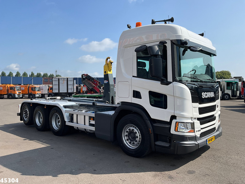 Scania P 450 8x4 VDL 25 Ton haakarmsysteem Just 172.088 km! - Φορτηγό φόρτωσης γάντζου: φωτογραφία 3 Scania P 450 8x4 VDL 25 Ton haakarmsysteem Just 172.088 km! - Φορτηγό φόρτωσης γάντζου: φωτογραφία 3