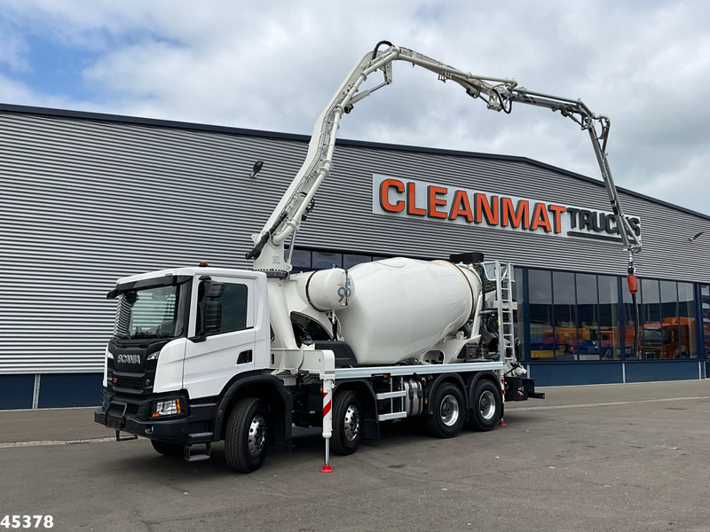 Scania P 450 XT 8x4 Euro 6 Retarder CIFA 7m³ Mixer + Pumi Pump 25 m³ NEW AND UNUSED! - Μπετονιέρα φορτηγό: φωτογραφία 1 Scania P 450 XT 8x4 Euro 6 Retarder CIFA 7m³ Mixer + Pumi Pump 25 m³ NEW AND UNUSED! - Μπετονιέρα φορτηγό: φωτογραφία 1