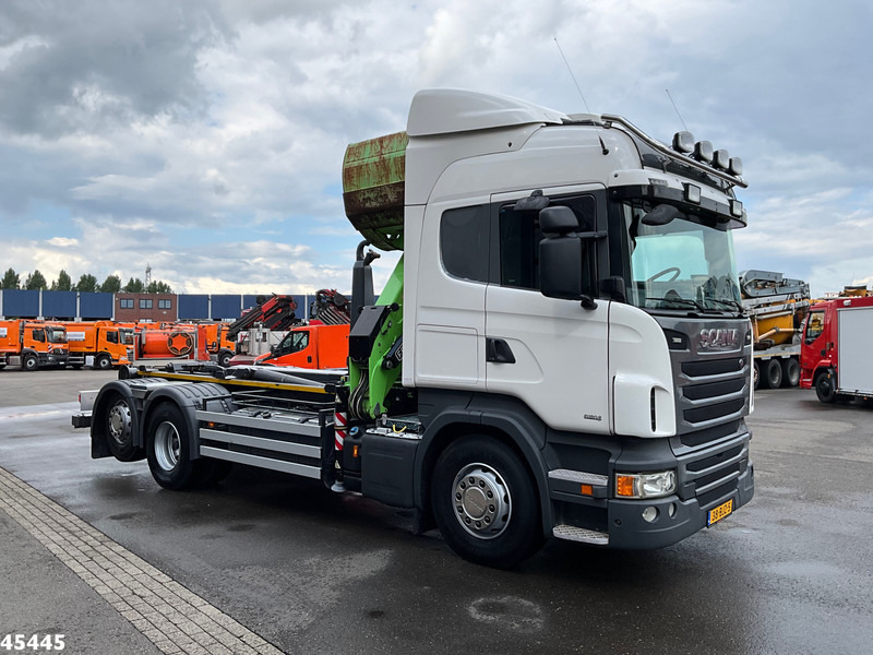 Scania R 440 Euro 6 Retarder Fassi 16 Tonmeter Z-kraan (bouwjaar 2018) - Φορτηγό φόρτωσης γάντζου, Φορτηγό με γερανό: φωτογραφία 5 Scania R 440 Euro 6 Retarder Fassi 16 Tonmeter Z-kraan (bouwjaar 2018) - Φορτηγό φόρτωσης γάντζου, Φορτηγό με γερανό: φωτογραφία 5