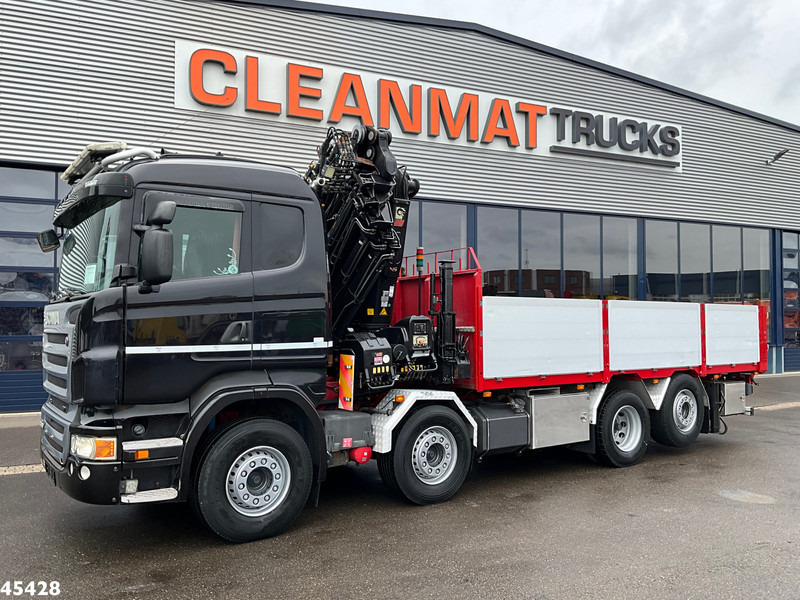 Scania R 480 8x2 Retarder Hiab 47 Tonmeter laadkraan + Fly-Jib! Just 242.931 km! - Φορτηγό με γερανό: φωτογραφία 2 Scania R 480 8x2 Retarder Hiab 47 Tonmeter laadkraan + Fly-Jib! Just 242.931 km! - Φορτηγό με γερανό: φωτογραφία 2