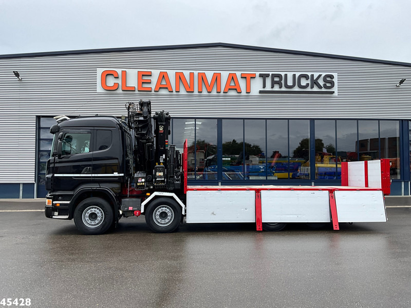 Scania R 480 8x2 Retarder Hiab 47 Tonmeter laadkraan + Fly-Jib! Just 242.931 km! - Φορτηγό με γερανό: φωτογραφία 4 Scania R 480 8x2 Retarder Hiab 47 Tonmeter laadkraan + Fly-Jib! Just 242.931 km! - Φορτηγό με γερανό: φωτογραφία 4