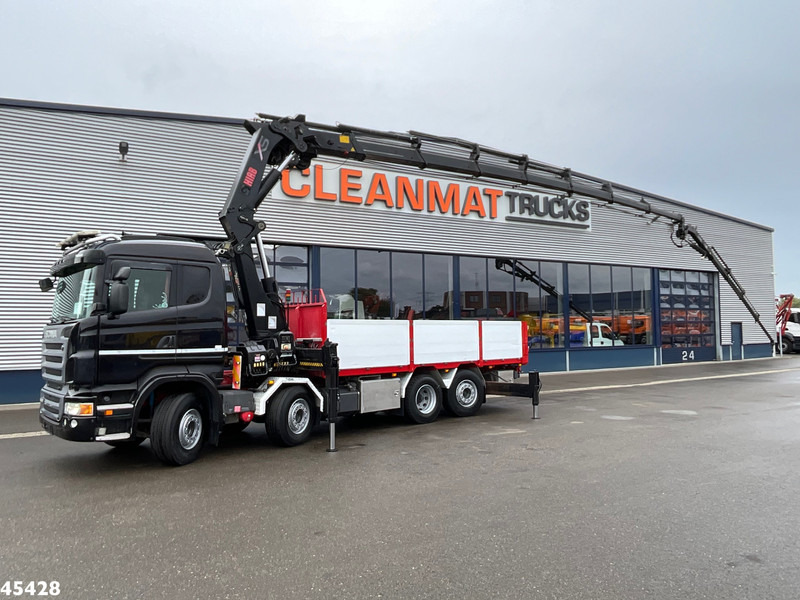Scania R 480 8x2 Retarder Hiab 47 Tonmeter laadkraan + Fly-Jib! Just 242.931 km! - Φορτηγό με γερανό: φωτογραφία 1 Scania R 480 8x2 Retarder Hiab 47 Tonmeter laadkraan + Fly-Jib! Just 242.931 km! - Φορτηγό με γερανό: φωτογραφία 1