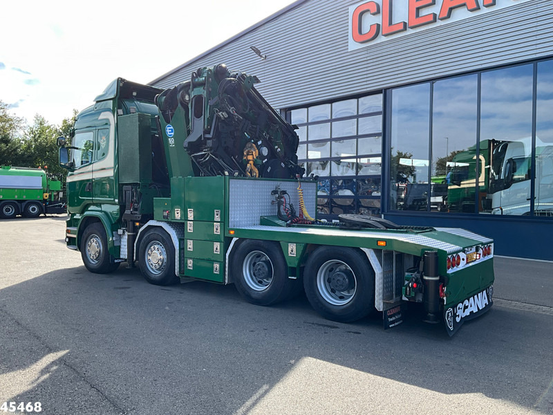 Scania R 490 8x4 Euro 6 Effer 140 Tonmeter laadkraan + Fly-Jib Just 283.508 km - Φορτηγό με γερανό: φωτογραφία 2 Scania R 490 8x4 Euro 6 Effer 140 Tonmeter laadkraan + Fly-Jib Just 283.508 km - Φορτηγό με γερανό: φωτογραφία 2