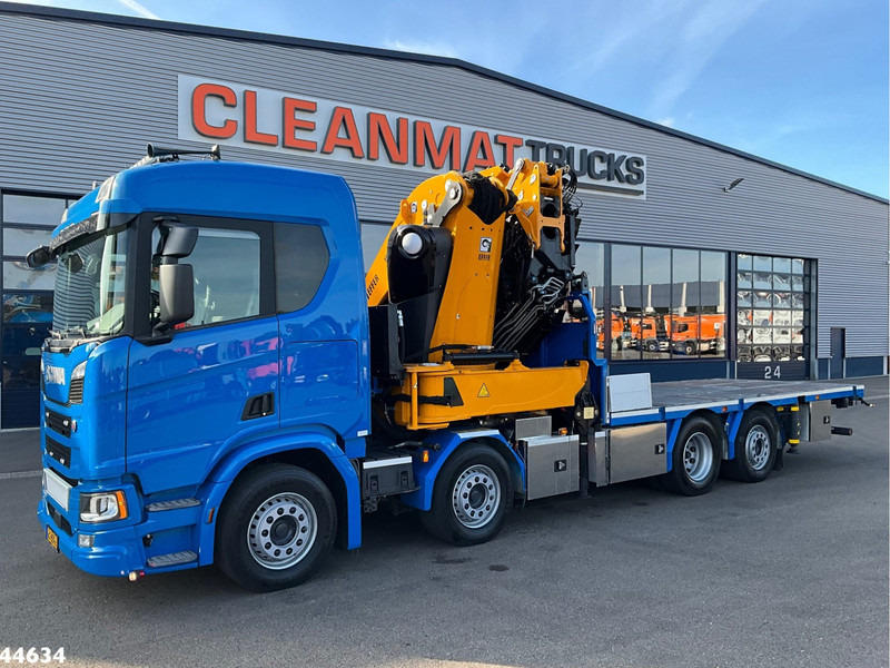 Scania R 540 Euro 6 Effer 100 Tonmeter laadkraan + Fly-Jib Just 39.720 km! - Φορτηγό με γερανό: φωτογραφία 2 Scania R 540 Euro 6 Effer 100 Tonmeter laadkraan + Fly-Jib Just 39.720 km! - Φορτηγό με γερανό: φωτογραφία 2