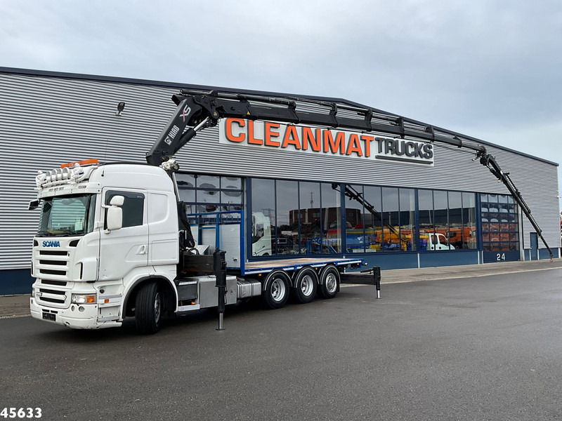 Scania R 560 V8 8x4 Retarder Hiab 47 Tonmeter laadkraan + Fly-Jib! - Φορτηγό με γερανό: φωτογραφία 1 Scania R 560 V8 8x4 Retarder Hiab 47 Tonmeter laadkraan + Fly-Jib! - Φορτηγό με γερανό: φωτογραφία 1