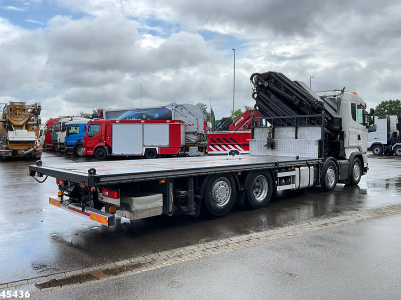 Scania R490 8x2 Euro 6 Retarder HMF 85 Tonmeter laadkraan + Fly-jib - Φορτηγό με γερανό: φωτογραφία 5 Scania R490 8x2 Euro 6 Retarder HMF 85 Tonmeter laadkraan + Fly-jib - Φορτηγό με γερανό: φωτογραφία 5