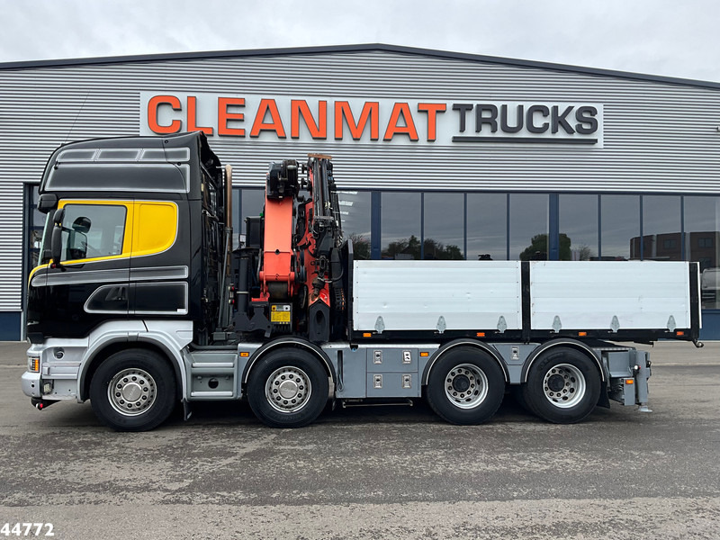 Scania R500 8x4 V8 Retarder Palfinger 53 Tonmeter laadkraan + Fly-Jib - Φορτηγό με γερανό: φωτογραφία 2 Scania R500 8x4 V8 Retarder Palfinger 53 Tonmeter laadkraan + Fly-Jib - Φορτηγό με γερανό: φωτογραφία 2