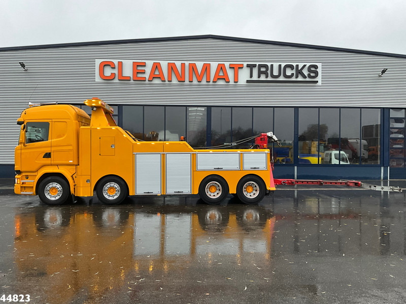 Scania R730 V8 8x4 Euro 6 Retarder Recovery truck Just 17.951 km! - Φορτηγό ρυμούλκησης: φωτογραφία 4 Scania R730 V8 8x4 Euro 6 Retarder Recovery truck Just 17.951 km! - Φορτηγό ρυμούλκησης: φωτογραφία 4