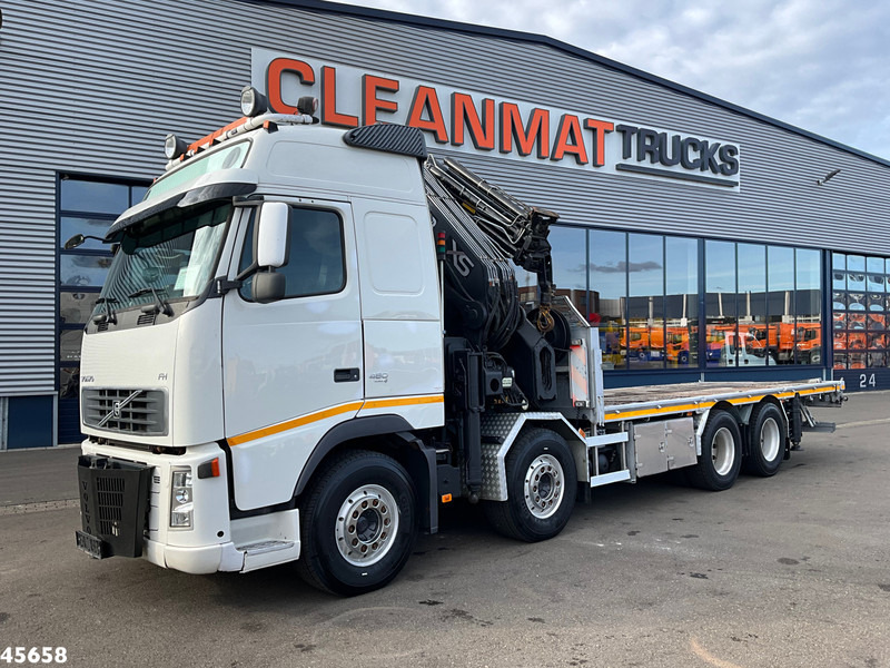 Volvo FH 480 8x4 Retarder Hiab 80 Tonmeter laadkraan + Fly-Jib! - Φορτηγό με γερανό: φωτογραφία 2 Volvo FH 480 8x4 Retarder Hiab 80 Tonmeter laadkraan + Fly-Jib! - Φορτηγό με γερανό: φωτογραφία 2