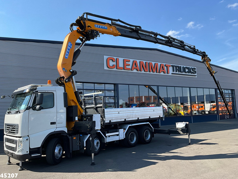 Volvo FH 500 8x4 Effer 65 Tonmeter laadkraan + Fly-Jib - Φορτηγό με γερανό: φωτογραφία 1 Volvo FH 500 8x4 Effer 65 Tonmeter laadkraan + Fly-Jib - Φορτηγό με γερανό: φωτογραφία 1