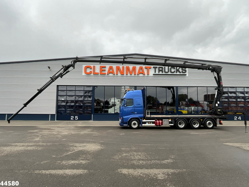 Volvo FH 520 8x4 Euro 5 Hiab 24 Tonmeter laadkraan + Fly-jib - Φορτηγό με γερανό: φωτογραφία 1 Volvo FH 520 8x4 Euro 5 Hiab 24 Tonmeter laadkraan + Fly-jib - Φορτηγό με γερανό: φωτογραφία 1