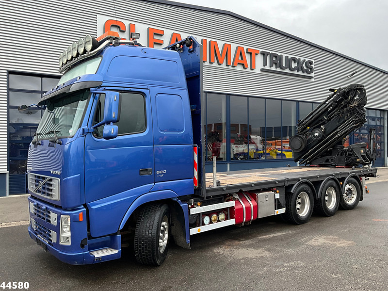 Volvo FH 520 8x4 Euro 5 Hiab 24 Tonmeter laadkraan + Fly-jib - Φορτηγό με γερανό: φωτογραφία 2 Volvo FH 520 8x4 Euro 5 Hiab 24 Tonmeter laadkraan + Fly-jib - Φορτηγό με γερανό: φωτογραφία 2