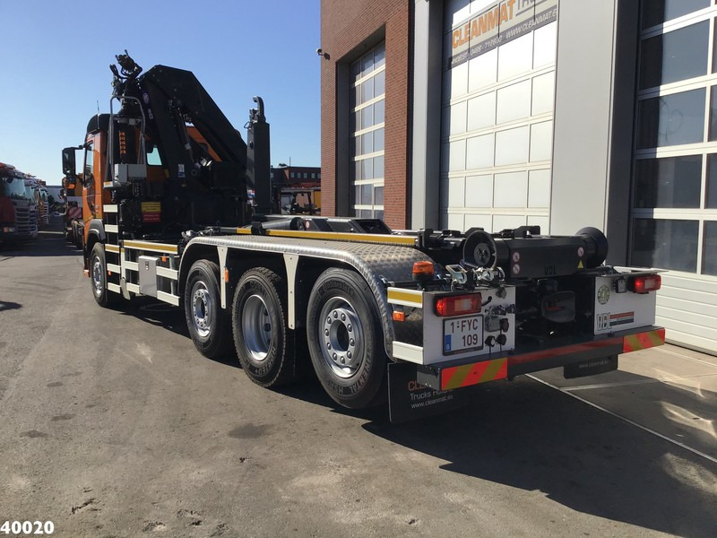 Volvo FM 420 8x2 HMF 28 ton/meter laadkraan Welvaarts weighing system - Φορτηγό φόρτωσης γάντζου, Φορτηγό με γερανό: φωτογραφία 3 Volvo FM 420 8x2 HMF 28 ton/meter laadkraan Welvaarts weighing system - Φορτηγό φόρτωσης γάντζου, Φορτηγό με γερανό: φωτογραφία 3