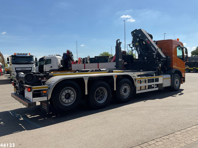 Volvo FM 420 8x2 Hiab 25 Tonmeter laadkraan Welvaarts laadkraan weegsysteem - Φορτηγό φόρτωσης γάντζου, Φορτηγό με γερανό: φωτογραφία 4 Volvo FM 420 8x2 Hiab 25 Tonmeter laadkraan Welvaarts laadkraan weegsysteem - Φορτηγό φόρτωσης γάντζου, Φορτηγό με γερανό: φωτογραφία 4