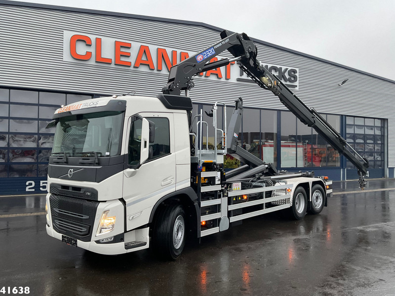 Volvo FM 430 HMF 23 ton/meter laadkraan - Φορτηγό φόρτωσης γάντζου, Φορτηγό με γερανό: φωτογραφία 1 Volvo FM 430 HMF 23 ton/meter laadkraan - Φορτηγό φόρτωσης γάντζου, Φορτηγό με γερανό: φωτογραφία 1