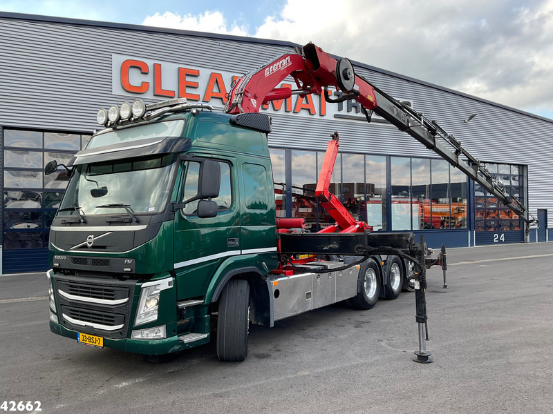 Volvo FM 460 8x4 TRIDEM Euro 6 32 Tonmeter laadkraan - Φορτηγό φόρτωσης γάντζου, Φορτηγό με γερανό: φωτογραφία 1 Volvo FM 460 8x4 TRIDEM Euro 6 32 Tonmeter laadkraan - Φορτηγό φόρτωσης γάντζου, Φορτηγό με γερανό: φωτογραφία 1