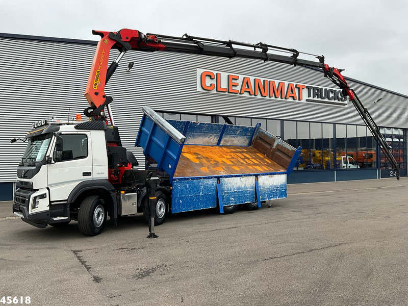 Volvo FMX 460 8x4 Euro 6 Palfinger 42 Tonmeter laadkraan + Fly-Jib! - Φορτηγό ανατρεπόμενο, Φορτηγό με γερανό: φωτογραφία 1 Volvo FMX 460 8x4 Euro 6 Palfinger 42 Tonmeter laadkraan + Fly-Jib! - Φορτηγό ανατρεπόμενο, Φορτηγό με γερανό: φωτογραφία 1