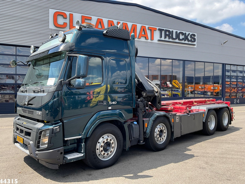 Volvo FMX 540 8x4 Euro 6 Hiab 28 Tonmeter laadkraan - Φορτηγό με σύστημα καλωδίων, Φορτηγό με γερανό: φωτογραφία 4 Volvo FMX 540 8x4 Euro 6 Hiab 28 Tonmeter laadkraan - Φορτηγό με σύστημα καλωδίων, Φορτηγό με γερανό: φωτογραφία 4