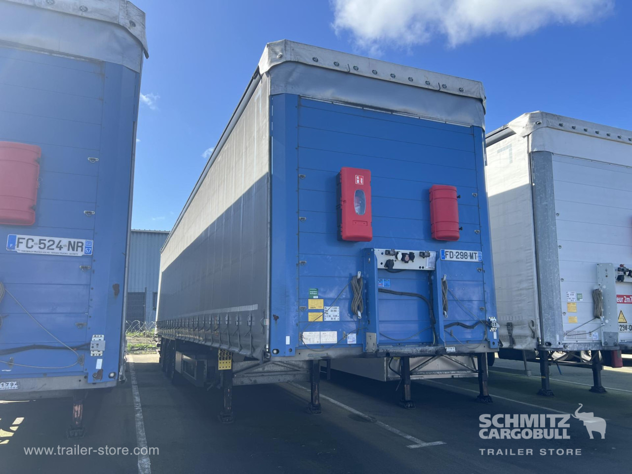 SCHMITZ Curtainsider Standard Taillift - Επικαθήμενο κουρτίνα: φωτογραφία 1 SCHMITZ Curtainsider Standard Taillift - Επικαθήμενο κουρτίνα: φωτογραφία 1