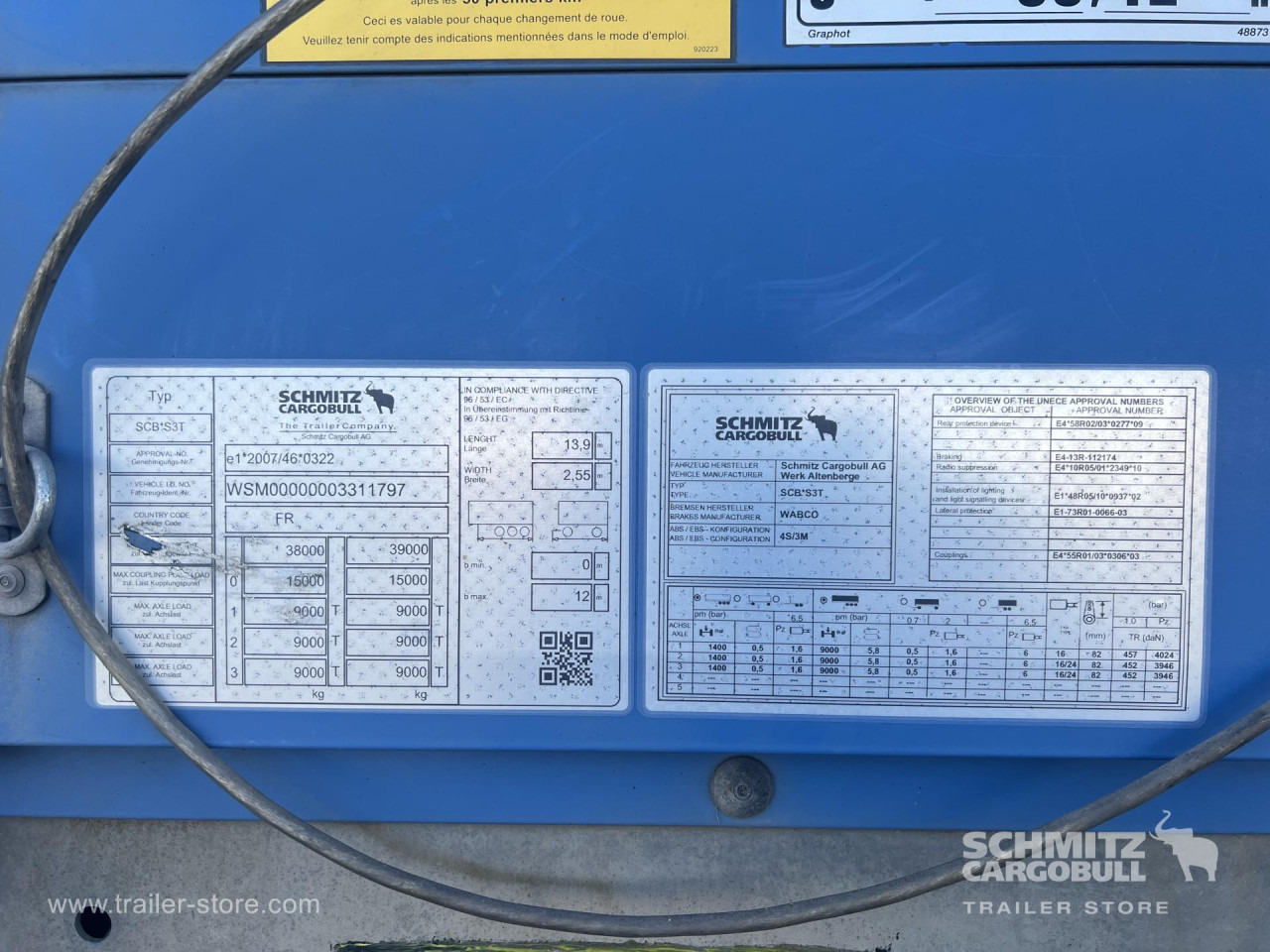 SCHMITZ Curtainsider Standard Taillift - Επικαθήμενο κουρτίνα: φωτογραφία 3 SCHMITZ Curtainsider Standard Taillift - Επικαθήμενο κουρτίνα: φωτογραφία 3