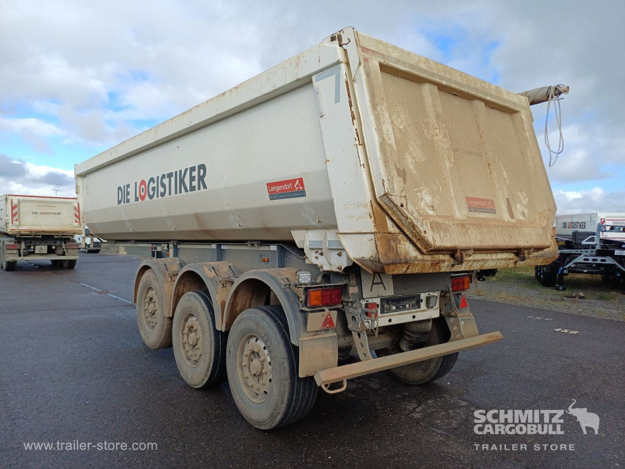 LANGENDORF Auflieger Kipper Stahlrundmulde 24m³ - Επικαθήμενο ανατρεπόμενο: φωτογραφία 5 LANGENDORF Auflieger Kipper Stahlrundmulde 24m³ - Επικαθήμενο ανατρεπόμενο: φωτογραφία 5